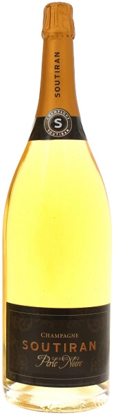 Шампанское Soutiran, Perle Noire Ambonnay Grand Cru, Champagne AOC, 1.5 л