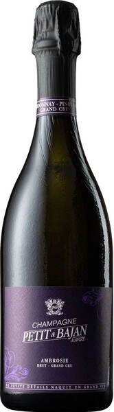 Шампанское Petit & Bajan, Ambrosie Grand Cru, Champagne AOC