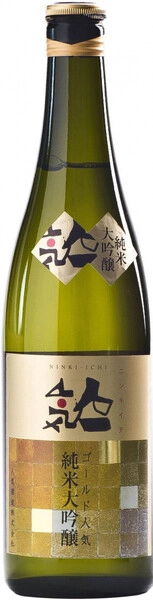 Саке Ninki-Ichi, Gold Junmai Daiginjo, 720 мл