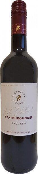 Вино G. Schlink Spatburgunder, 2023