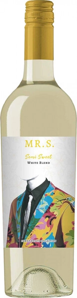 Вино "Mr.S" White Blend Semi Sweet, 2025