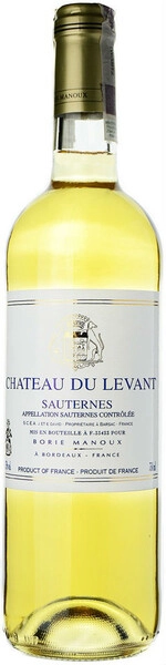 Вино Chateau Du Levant, Sauternes AOC