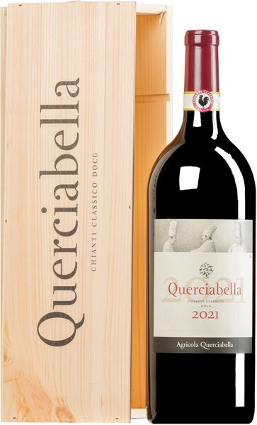 Вино Querciabella Chianti Classico DOCG, 2021, wooden box, 3 л