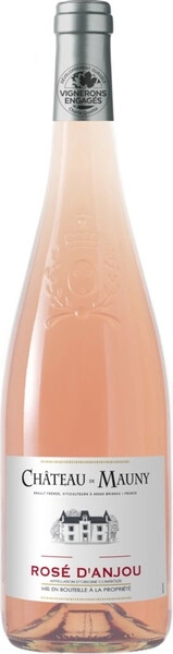 Вино Chateau de Mauny, Rose d'Anjou AOC, 2023