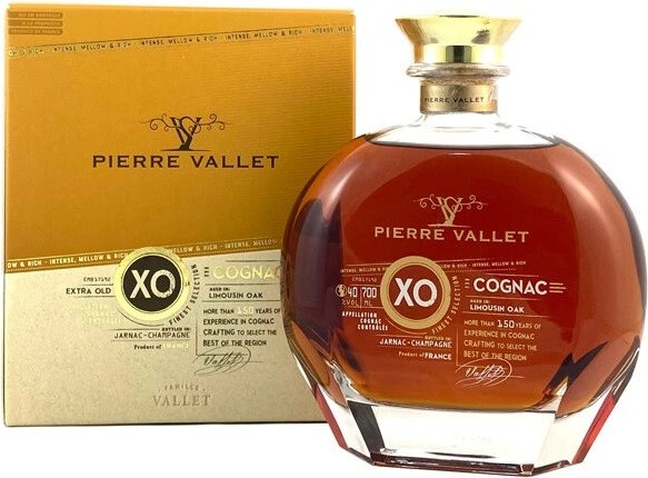 Коньяк Pierre Vallet XO, carafe Puccini in gift box, 0.7 л
