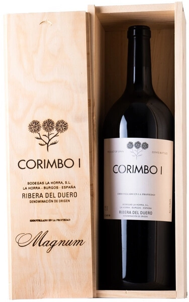 Вино Bodegas La Horra, Corimbo I, Ribera del Duero DO, 2017, wooden box, 1.5 л