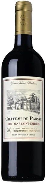 Вино Chateau de Parsac, Montagne Saint-Emilion AOC, 2020