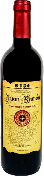 Вино Juan Ramon Tinto Semidulce