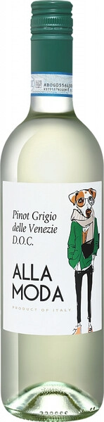 Вино "Alla Moda" Pinot Grigio delle Venezie DOC, 2024