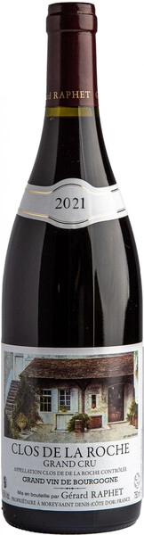Вино Gerard Raphet, Clos de la Roche Grand Cru AOC, 2022