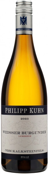 Вино Philipp Kuhn, Weisser Burgunder vom Kalksteinfels, 2023