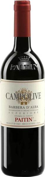 Вино Paitin, Campolive, Barbera D'Alba Superiore DOC, 2013