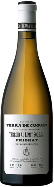 Вино Terroir al Limit, "Terra de Cuques" Blanc, Priorat DOQ, 2021