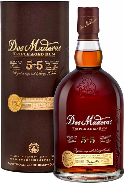Ром Williams & Humbert, "Dos Maderas PX", in tube, 0.7 л
