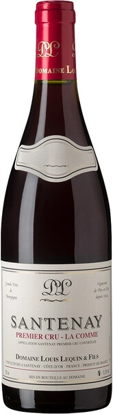 Вино Domaine Louis Lequin et Fils, Santenay Premier Cru La Comme AOC, 2021