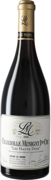 Вино Lucien Le Moine, Chambolle-Musigny 1er Cru Les Hauts Doix AOC, 2018