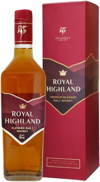 Виски Royal Highland Blended Malt, gift box, 0.75 л