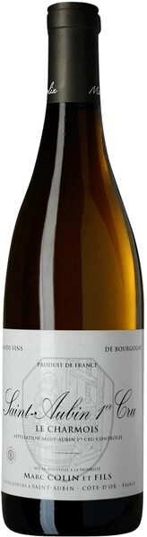 Вино Marc Colin et Fils, Saint-Aubin 1-er Cru Le Charmois AOC, 2015