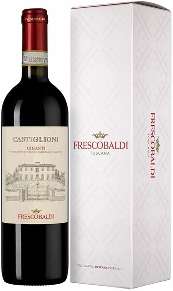 Вино Frescobaldi, Castiglioni Chianti DOCG, 2023, gift box Xmas