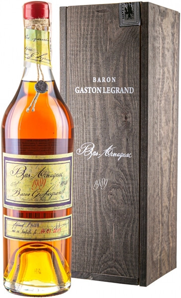 Арманьяк Baron G. Legrand 1989 Bas Armagnac, 0.7 л