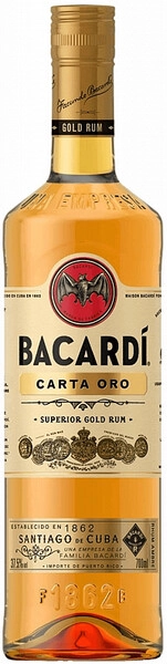 Ром Bacardi Carta Oro, 0.7 л