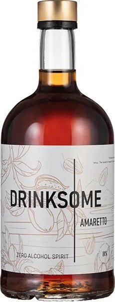 Ликер Drinksome Amaretto Zero Alcohol, 0.7 л