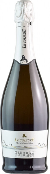 Игристое вино Le Colture, Gerardo Rive di Santo Stefano, Valdobbiadene Prosecco Superiore DOCG Extra Brut
