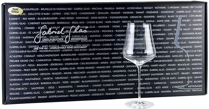 Бокалы Gabriel-Glas, Gold Edition, Set of 6 glasses in gift box