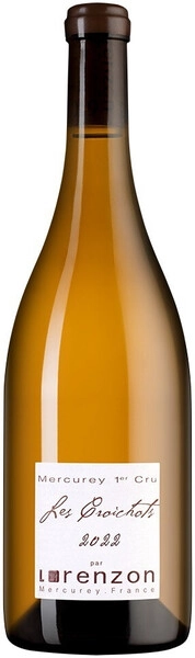 Вино Domaine Bruno Lorenzon, Mercurey 1-er Cru Les Croichots AOC, 2022