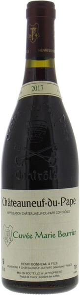 Вино Henri Bonneau, Chateauneuf-du-Pape Cuvee Marie Beurrier AOC, 2017