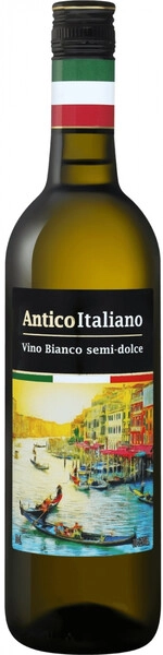 Вино Antico Italiano Bianco Semi-dolce, 0.7 л