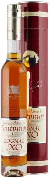 Коньяк Chateau de Fontpinot XO Grande Champagne, Premier Grand Cru Du Cognac (in box), 350 мл