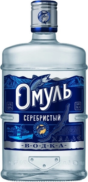 Водка Омуль Серебристый, 0.5 л