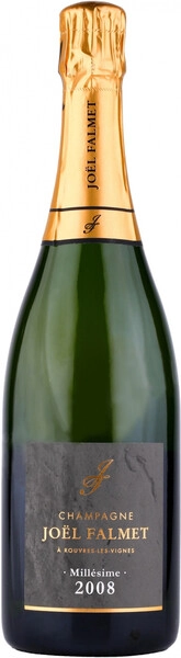 Шампанское Champagne Joel Falmet, Millesime, Champagne АОC, 2008