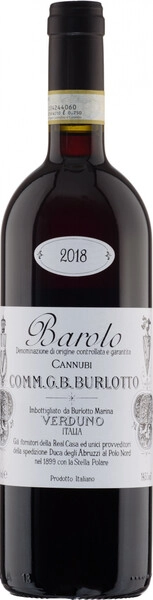 Вино G.B. Burlotto, Barolo Cannubi DOCG, 2018