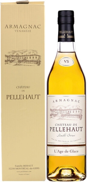 Арманьяк Chateau de Pellehaut VS L'Age de Glace, gift box, 0.7 л