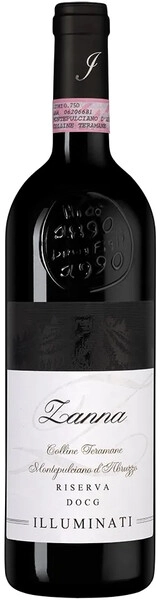 Вино Illuminati, "Zanna" Montepulciano d'Abruzzo Riserva, Colline Teramane DOCG, 2019