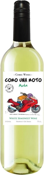 Вино Como Una Moto Airen Semisweet, 2023