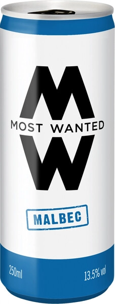 Вино Most Wanted Malbec, in can, 250 мл