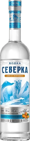 Водка ММВЗ, Северка Дикая Морошка, 0.5 л