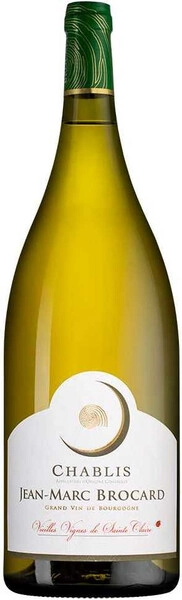Вино Jean-Marc Brocard, Chablis AOC Vieilles Vignes, 2020, 1.5 л
