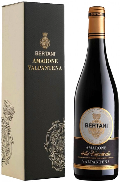 Вино Bertani, Amarone della Valpolicella Valpantena DOCG, 2020, gift box
