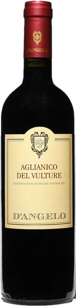 Вино D'Angelo, Aglianico del Vulture DOC, 2020