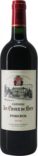 Вино Chateau La Croix de Gay, Pomerol AOC, 2018