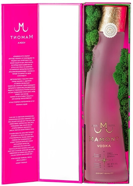 Водка Mamont, gift box Simach, 0.7 л