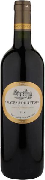 Вино Chateau du Retout, Cru Bourgeois Superieur Haut-Medoc АОC, 2018, 1.5 л
