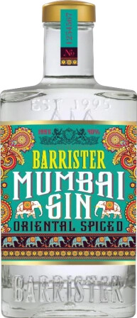 Джин Barrister Mumbai Gin, 0.7 л