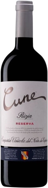 Вино Cune Reserva, Rioja DOC, 2019