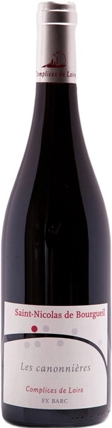 Вино Complices de Loire, Les canonnieres, Saint-Nicolas de Bourgueil AOC, 2022