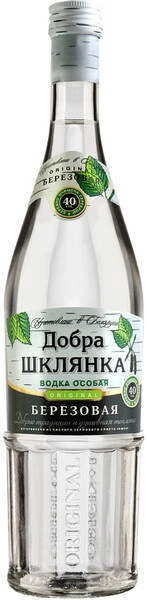 Водка Бульбашъ, "Добра шклянка" Березовая, 0.5 л
